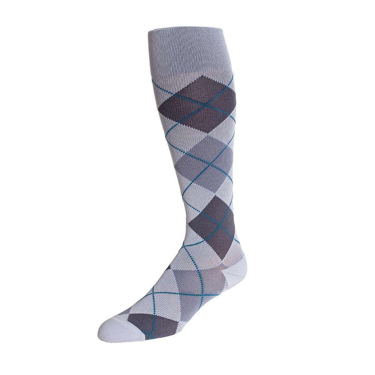 Rejuva Argyle Compression Socks 15-20 mmHg