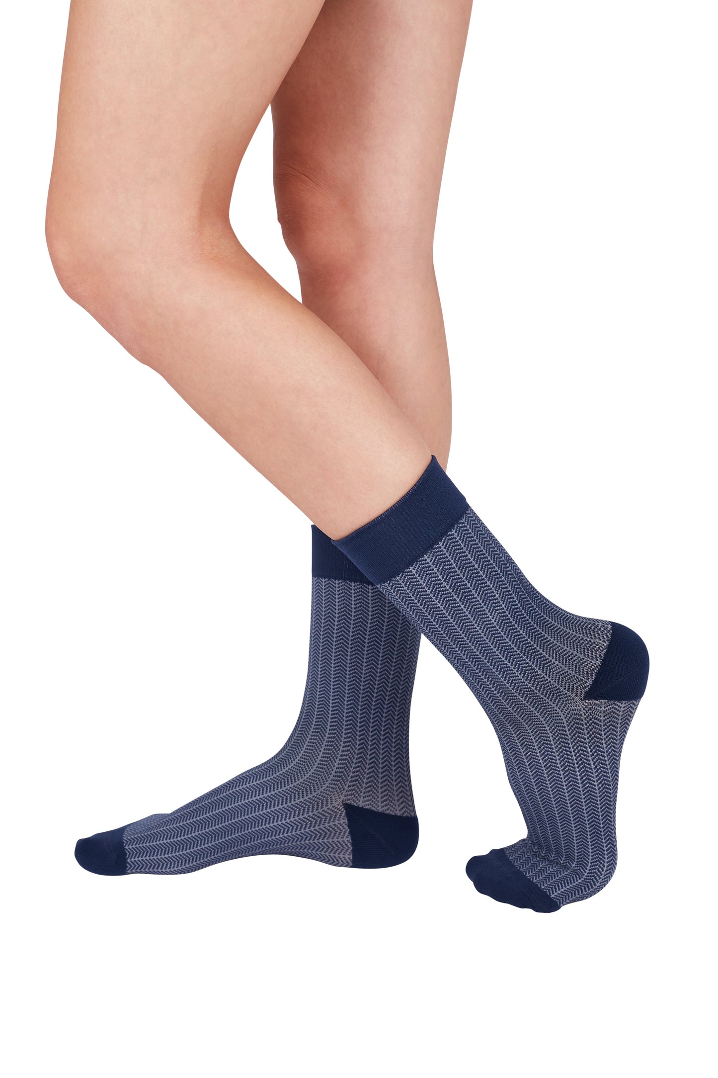 Rejuva Herringbone Compression Socks 15-20 mmHg