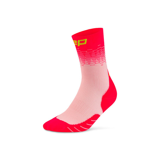Core Run Fade Mid Cut Socks