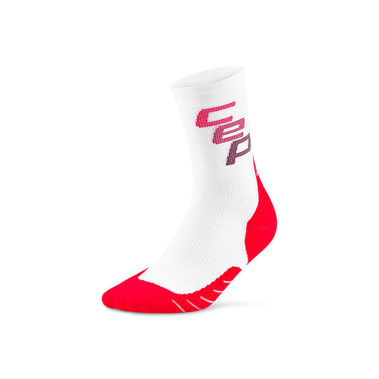 Core Run Steps Mid Cut Socks