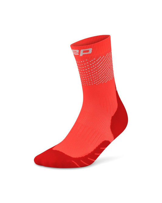 Pro Run Reflective Mid Cut Socks