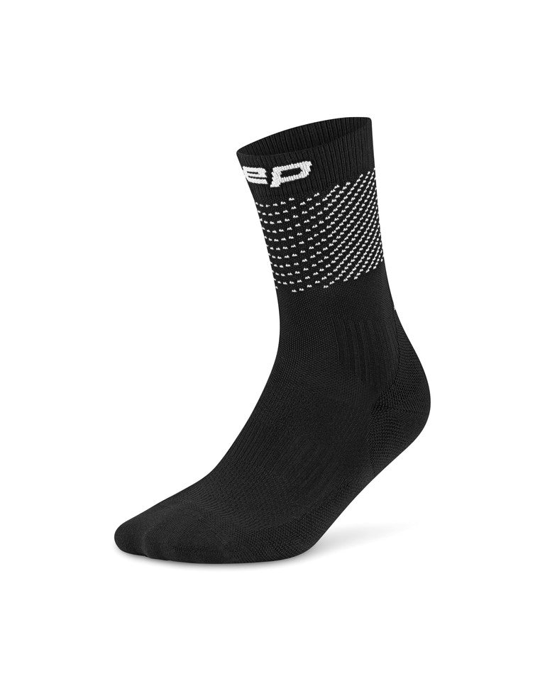 Pro Run Reflective Mid Cut Socks