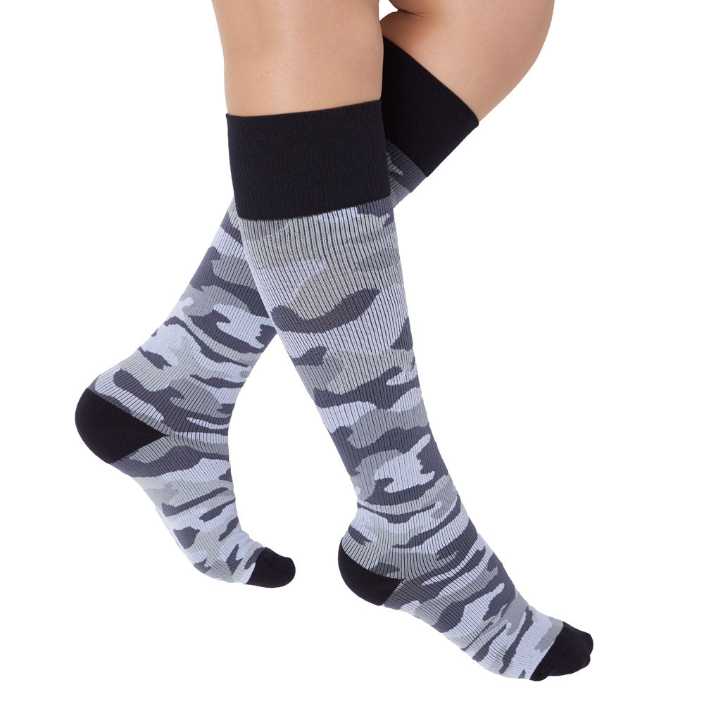 Rejuva Camo Compression Socks 20-30 mmHg