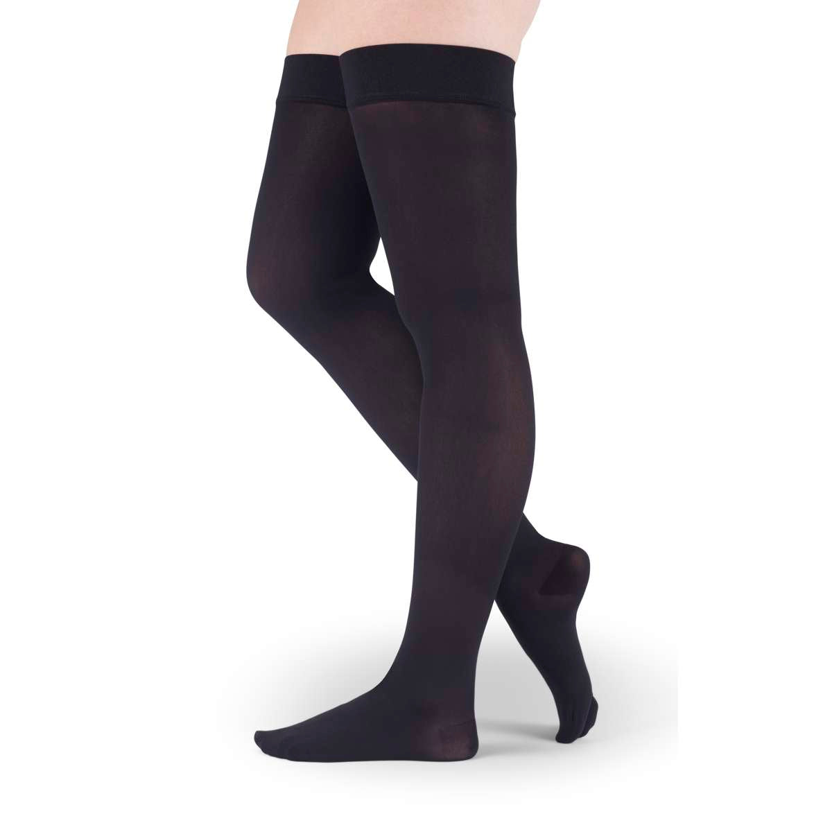medi assure 15-20 mmHg thigh closed toe standard