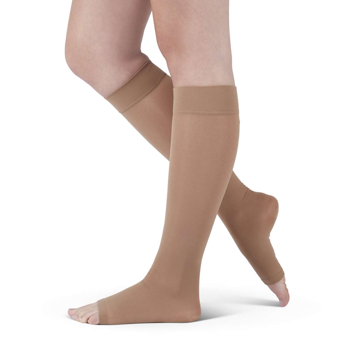 medi assure 20-30 mmHg calf extra-wide open toe petite