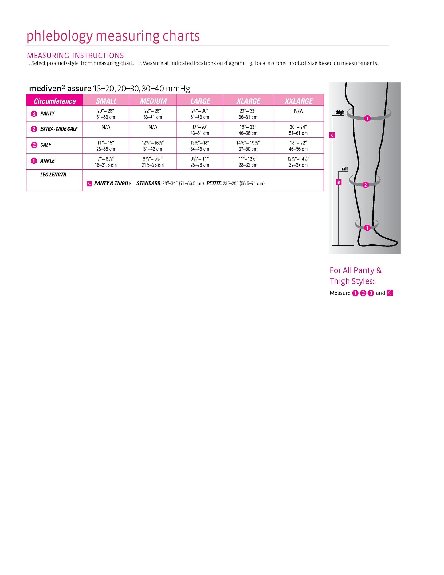 medi assure, 30-40 mmHg, Panty, Closed Toe